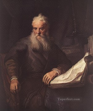 Apostle Paul portrait Rembrandt Oil Paintings